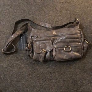 Grey Purse Crossbody with Y2K vibe Angel Barcelo